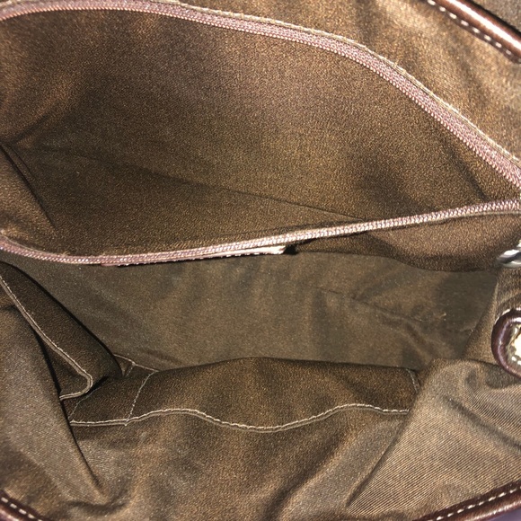 Vintage suede leather Coach shoulder 💼 - Picture 6 of 7